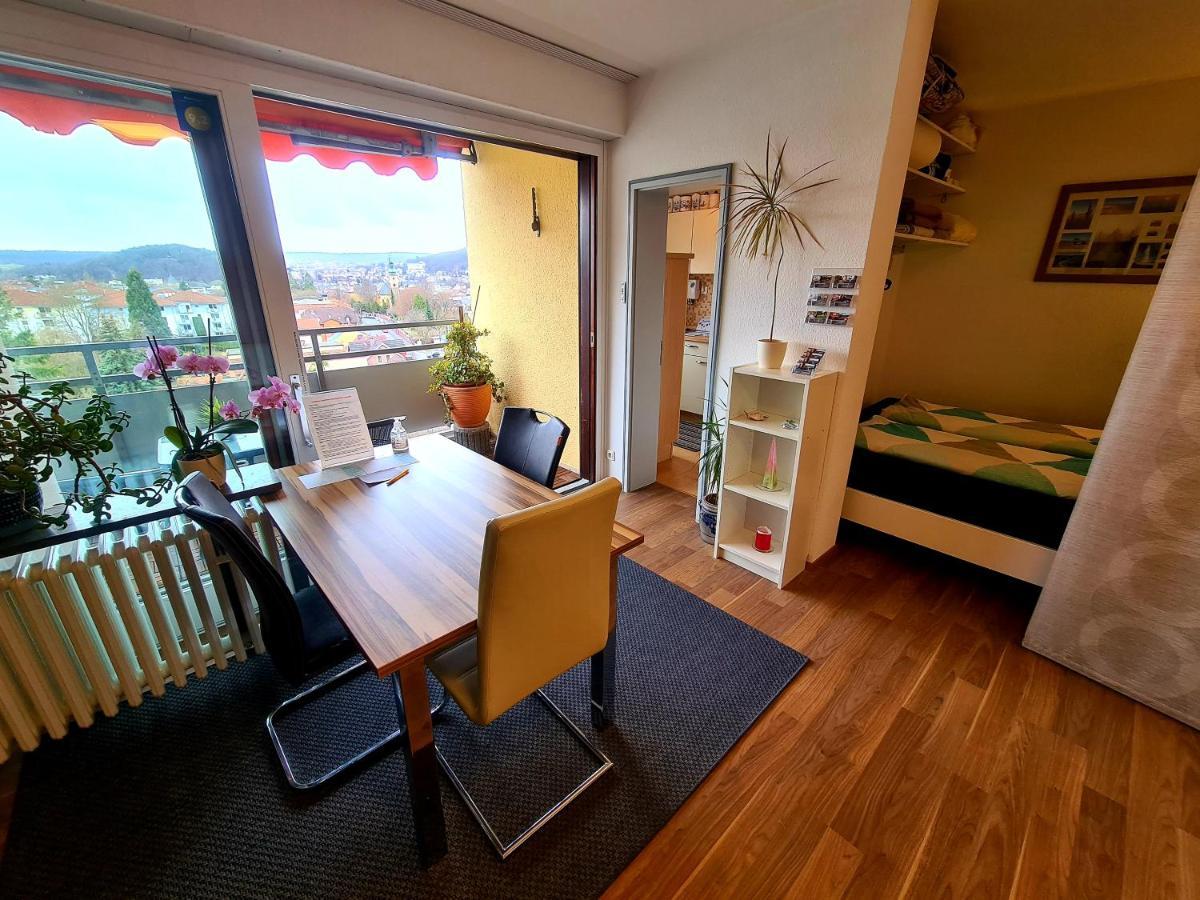 1,5 Zimmer Apartments Mit Traumhafter Aussicht Bad Kissingen Luaran gambar