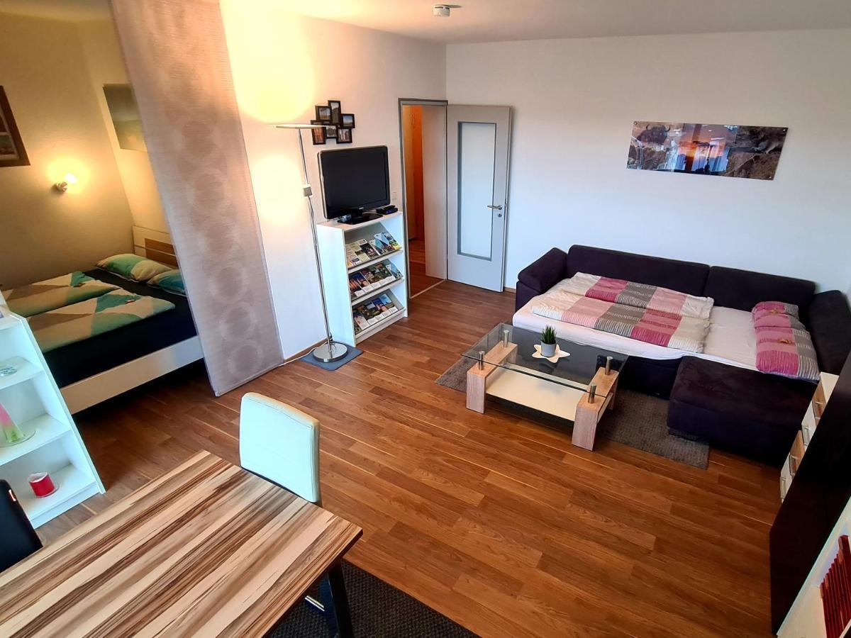 1,5 Zimmer Apartments Mit Traumhafter Aussicht Bad Kissingen Luaran gambar
