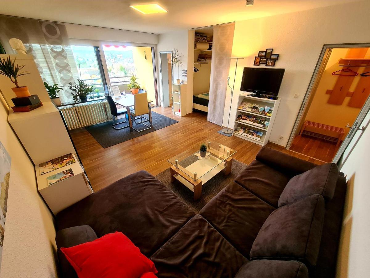 1,5 Zimmer Apartments Mit Traumhafter Aussicht Bad Kissingen Luaran gambar