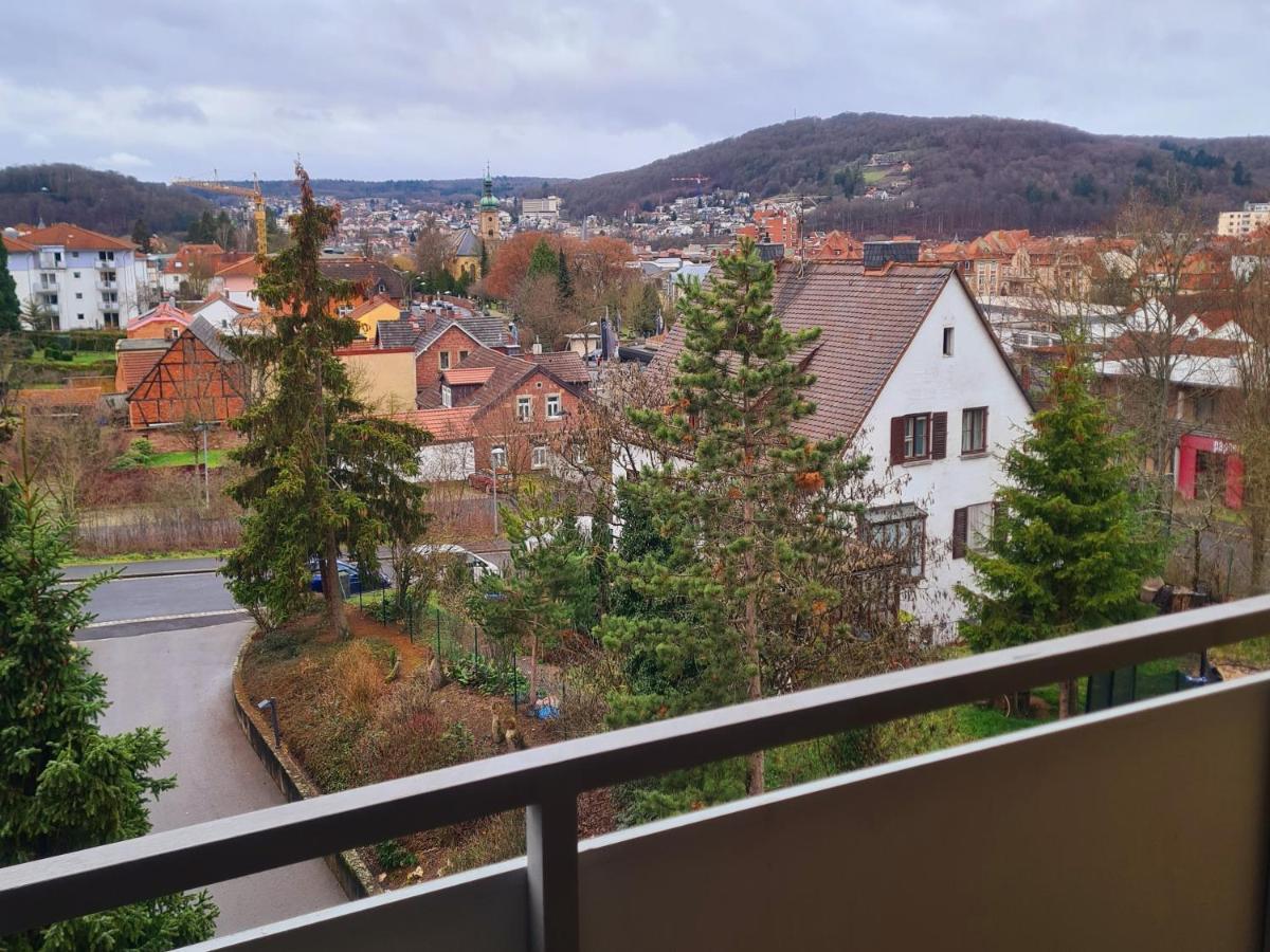 1,5 Zimmer Apartments Mit Traumhafter Aussicht Bad Kissingen Luaran gambar