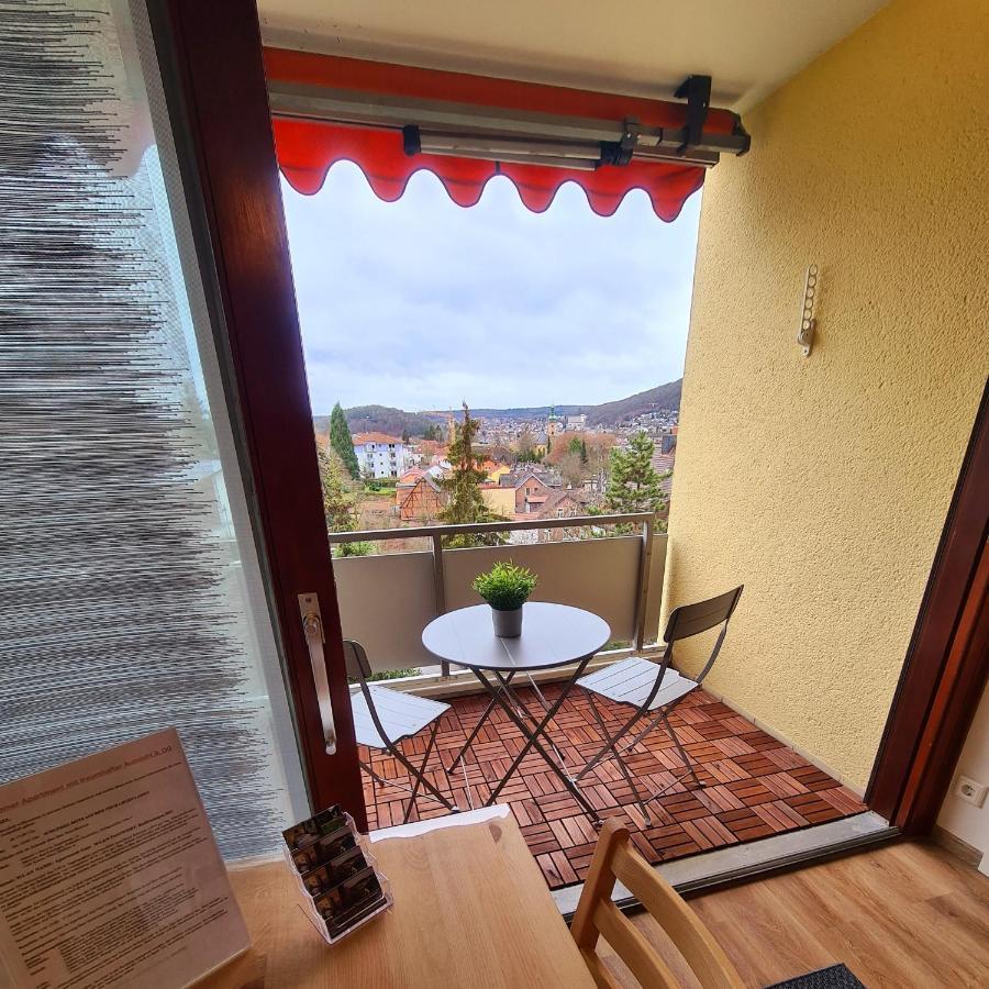 1,5 Zimmer Apartments Mit Traumhafter Aussicht Bad Kissingen Luaran gambar