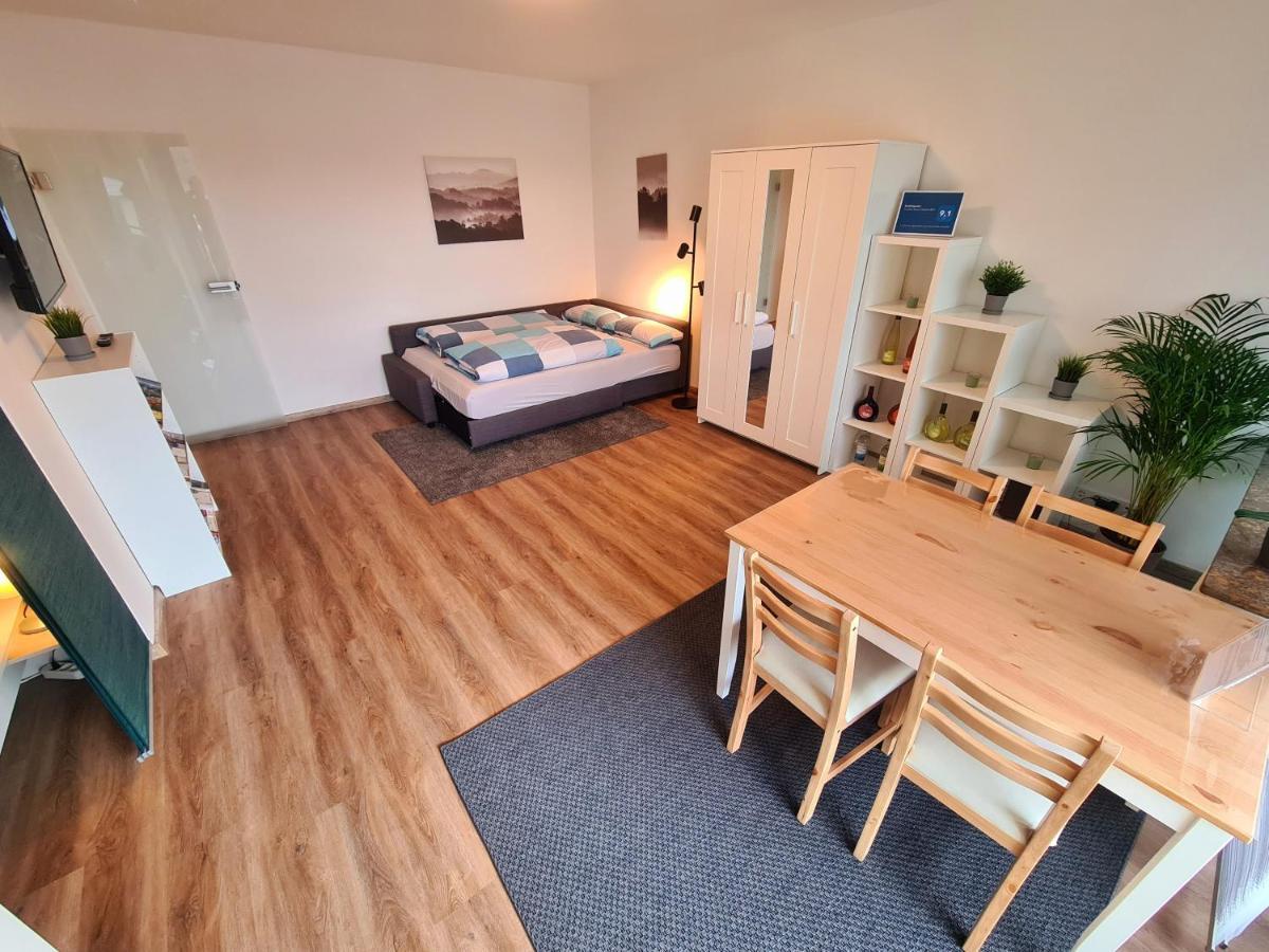 1,5 Zimmer Apartments Mit Traumhafter Aussicht Bad Kissingen Luaran gambar