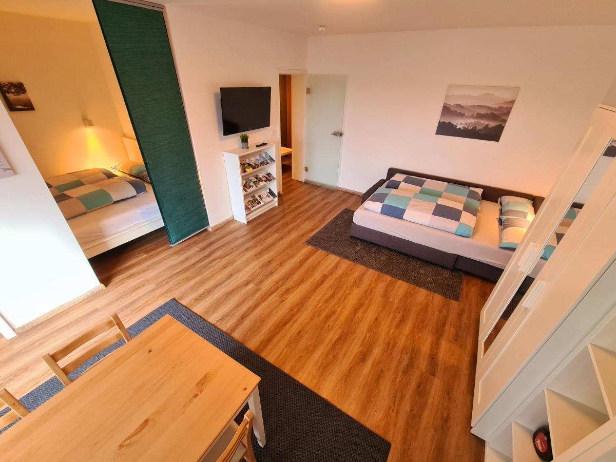 1,5 Zimmer Apartments Mit Traumhafter Aussicht Bad Kissingen Luaran gambar