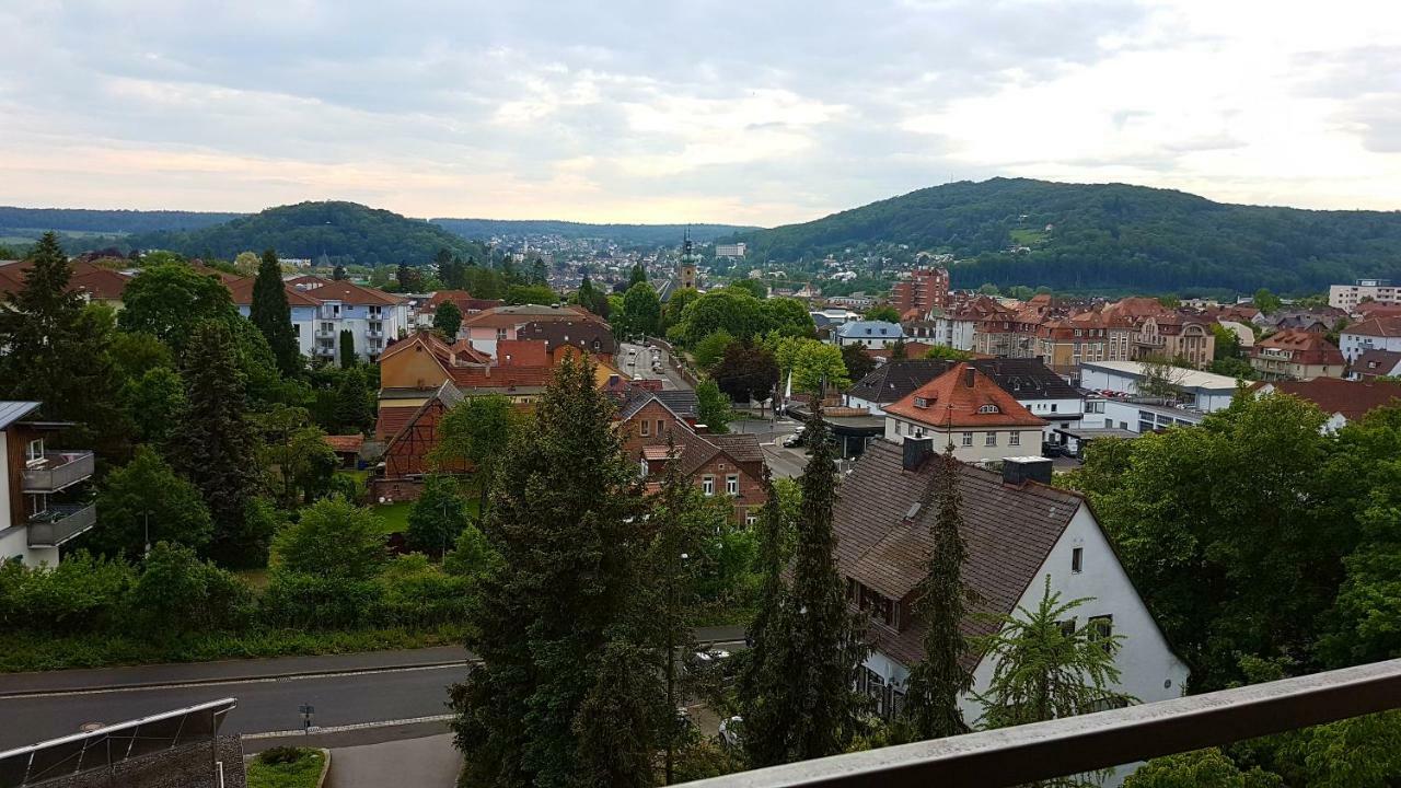 1,5 Zimmer Apartments Mit Traumhafter Aussicht Bad Kissingen Luaran gambar
